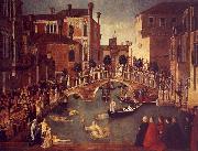 Gentile Bellini The Miracle of the True Cross near the San Lorenzo oil on canvas